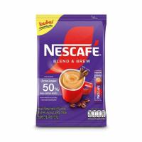 ราคา เนสกาแฟ 3in1 เบลนด์แอนด์บรู สูตรน้ำตาลน้อย 135 กรัม (15 กรัม x 9 ซอง) แพ็ก 8 ถุง (29986206021)