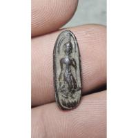 ราคา การันตีพระแท้ พระลีลาหย่อง หลวงพ่อทาบ วัดกระบกขึ้นผึ้ง บ้านค่าย ระยอง เนื้อดินผสมผง คลุกรัก ปี 2505 (26940337845)