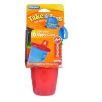 ราคา The First Years- ถ้วยหัดดื่ม 7 oz พร้อมจุกปิด (แพค 6 ชิ้น) (Take And Toss Spill Proof Cups 7 oz) (907499900)