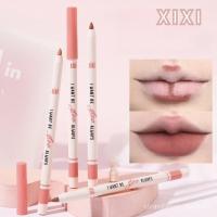 ราคา Xixi lip liner soft matte nude color lipstick pencil outlines lips waterproof non-fading A2T7 (24477744441)