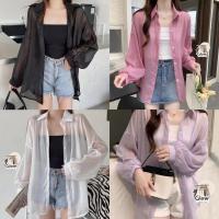 ราคา เสื้อเชิ้ตผ้าแก้วคอปก ทรงโอเวอร์ไซส์ เบสิค ใส่คลุมชิคๆเท่ๆ #Glow (24184188090)