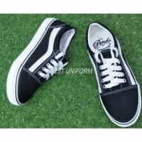 ราคา รองเท้าผ้าใบสไตล์VAN ยี่ห้อ PANDO รุ่นE8+ สีดำขาว (5236331394)
