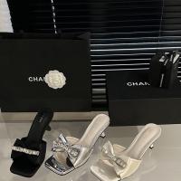 ราคา ✨รองเท้าส้นสูง รองเท้าแตะโบว์สายเพชรวิ้งๆ ทรงเรียบหรู แต่งโบว์น่ารัก (22670733712)