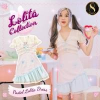 ราคา 8 studio brand : New collection เดรสรุ่น Pastel Lolita sz. S M มือ 1 #8studio #ป้าย8 (9454418762)