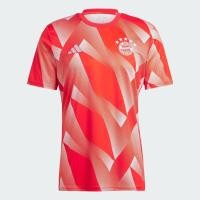 ราคา adidas ฟุตบอล เสื้อวอร์มก่อนแข่ง FC Bayern ผู้ชาย สีแดง IB1560 (22990275390)
