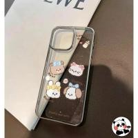 ราคา เคสโทรศัพท์หรูหราสําหรับ Vivo iQOO Z5X Z3 Z1X Z1 U5X U5 U3 U1 ฝาครอบชุบน่ารักการ์ตูนหมีกระต่าย Simple Soft Clear ปลอก (28815460270)
