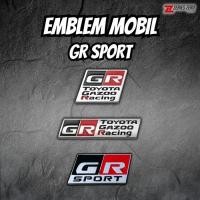 ราคา MERAH GR GUZO RACING LOGO EMBLEM สติ๊กเกอร์เงินสีแดง โลหะ กีฬา MATERIAL (44474740795)