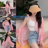 ราคา KFCเสื้อชีฟองสีชมพู แขนยาว คอปก มีกระเป๋าหน้า ผ้าบางใส่สบายระบายอากาศได้ดี #3332 (42751179162)