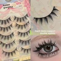 ราคา Cos Light Girl Group Rabbit Granny Girl Fashion 227 Hard Stem doll Single Eyelid Holder Mirror Barbie False Eyelashes แต่งหน้าหนา Double Eyelid สมจริง CSYD (41567305590)