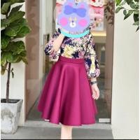 ราคา กระโปรงผ้าโฟม ทรงย้วย ยาว28 นิ้ว เอว 26 - 32 งานวัด ย้อนยุค วนิดา#กระโปรงผ้าโฟมมือสอง#กระโปรงมือสอง (28824950052)