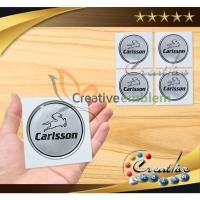 ราคา Carlsson Silver Big Wheel Hub Cap สติกเกอร์นูน 4 ชิ้น (22637867769)