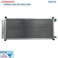 ราคา แผงแอร์ ฮอนด้า แจ๊ส 2003 - 2007 CD0142 CONDENSER HONDA JAZZ ’03 - ’07 แจส แจด 2004 2005 2006 แผงรังผึ้งแอร์ แผงคอยล์ร้อน (23872613871)