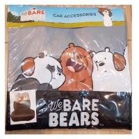 ราคา หุ้มเบาะผ้า We Bare Bears ลิขสิทธิ์แท้ (1คู่) หุ้มเบาะผ้า ลายหมี We Bare Bears ลิขสิทธิ์แท้ (4048431188)