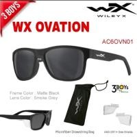 ราคา แว่นตา WileyX รุ่น OVATION แว่นกันแดด สไตล์คลาสสิค กันสะเก็ด กันกระแทก ANSI Z87.1+ สวมใส่ในชีวิตประจำวันได้อย่างลงตัว (18688484305)