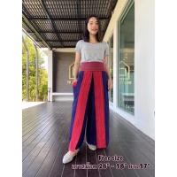 ราคา กางเกงแพนเค้ก ผ้าฝ้ายพื้นเมือง**พร้อมส่ง**sale (3170127795)