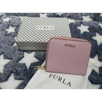 ราคา กระเป๋าสตางค์ Furla แท้ ( ฟูร์ล่า) มือสอง ใบสั้นสีชมพู (11995918927)