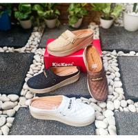 ราคา รองเท้าส้นเตารีดผู้หญิง รองเท้าแตะส้นเตารีด 5 ซม (27982296808)