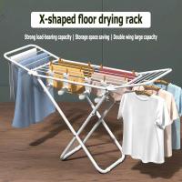 ราคา ราวตากผ้ารุ่นสแตนเลส พับเก็บได้ง่าย ราวตากผ้าแบบพับเก็บได้ ราวตากผ้าแบบพับเก็บได้ ราวตากผ้ารุ่น X รับน้ำหนักสูง (24439176662)