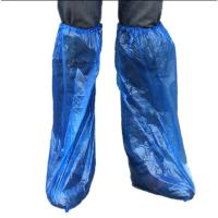 ราคา พลาสติกคลุมรองเท้า Shoe Cover,CPE PP ถุงคลุมรองเท้ากันน้ำ กันเปียก Leg cover (มี​ 5 คู่​ =10 ชิ้น) (25812194103)