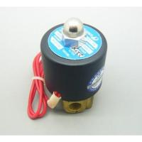 ราคา โซลินอยด์วาล์ว วาล์วน้ำ 2หุ่น 1/4" Electric Solenoid Valve Water Air N/C (220V/12V/24V) (7434435633)