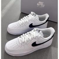ราคา Nike Air Force 1 Low White and Black สีขาวดำ （ของแท้ 100 %） (25800796505)