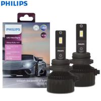 ราคา Philips Philips LED HIR2 9012 Ultinon Rally 3551 พลังสูงสุด 50W 4500LM ไฟหน้ารถ 6500K สีขาว LED สูงสุด Lumen Power PX26d LUMI11012U3551X2 (52150849452)