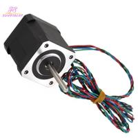 ราคา [sundialop.th] Super Motor Nema 17 Stepper Motor 2PCS 42STH48-2804AH(40R) ชิ้นส่วนเครื่องพิมพ์ 3D Long Shaft Mounts (43776323631)