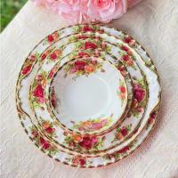 ราคา *มีตำหนิ* Royal Albert Old Country Roses Made in England ของแท้นำเข้าจากอังกฤษ ของสะสม ถ้วยซุป ชาม แก้วกาแฟ ชา (6667558018)