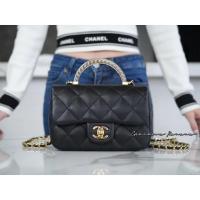 ราคา ChanelChanel24s อะคริลิคโปร่งใส MiniCF Fortune กระเป๋าลิปสติกกระเป๋ากระเป๋าสตางค์ Sheepskin Flap กระเป๋าสะพาย Messenger Bag Chain Shopping Bag tote Bag Chanel (45201196888)