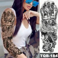 ราคา Queen of Spades Sexy Cross Dove Poker Man Woman Glitter Tatu Transfer Tattoo Semi Permanent Tattoo Sleeve Body Art Gomette Tato Sell Well (23550981646)