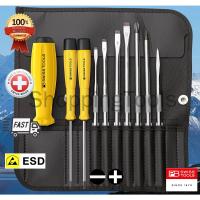 ราคา PB Swiss Tools ไขควงชุด กันไฟฟ้าสถิตย์ *New Version รุ่น PB 8215 ESD พร้อมซองหนัง ของแท้ 100% (19183000014)