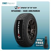 ราคา ยางรถกระบะและรถSUV NITTO รุ่นNT420SD ขนาด265/50R20 ยางปี2025 (ราคาต่อเส้น) แถมจุ๊บเติมลมฟรี (14694516945)