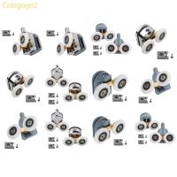 ราคา โคโลโกโก2 กระจกประตูบานเลื่อนลูกรอกล้อปรับด้านบนด้านล่างลูกกลิ้งลูกรอกนักวิ่ง (28492742214)