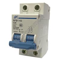 ราคา [ 1ชิ้น ] RFB1-63 2P 20A เบรกเกอร์ 6kA Type C เมนเบรกเกอร์ เบรกเกอร์ลูกย่อย ลูกย่อย 2P เบรกเกอร์กันไฟเกิน BF เซอร์กิต... (23576715868)