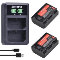 ราคา Batmax 2650MAh แบตเตอรี่ FZ100 A7R LED Dual USB Charger สำหรับ Sony Alpha 9 A9 9R A9R,ILCE-9,NP-FZ100 Iii,Iii,A9,A6600,, (22141947429)