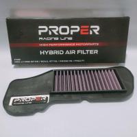 ราคา ไส้กรองอากาศ Proper สําหรับ Yamaha Mio j / Mio GT / soul GT 110 / Fino 110 / X-Ride 110 (43020840927)