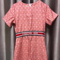 ราคา เดรสลายหัวใจ เอวคาดลาย Dior (2861860807)