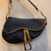 ราคา กระเป๋า Dior Vintage Saddle Bag แท้ (3147935474)