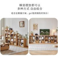 ราคา ชั้นวางห้องนั่งเล่นล็อกเกอร์ตู้หนังสือไม้โอ๊คสีขาวครัวเรือนสีชั้นตารางที่เรียบง่ายรูปแบบใหม่ชั้นวางหนังสือรวมกัน ซุส5 (40169245777)