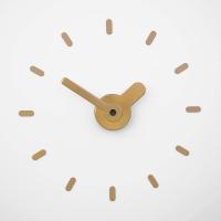 ราคา นาฬิกา On-Time V1M สีทอง Gold ติดตั้ง 48-60 เซน Wall Clock DIY นาฬิกาแขวนผนัง ติดผนังไม่เจาะผนัง เข็มนาฬิกาใหญ่ (23257174815)