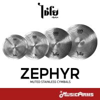 ราคา Chaiyo Zephyr Mutes Stainless Cymbals With Holes ฉาบ ฉาบกลองชุด (29562645686)