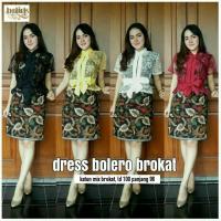 ราคา เดรสโบรเคด เดรสผ้าบาติกผ้า เดรสผ้าปาเต๊ะ (12050106429)