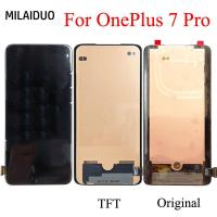 ราคา อะไหล่หน้าจอสัมผัสดิจิทัล LCD แบบเปลี่ยน สําหรับ oneplus 7 Pro GM1911 GM1913 oneplus 7t Pro (19885002071)