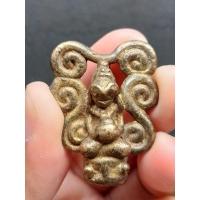 ราคา หล่อโบราณพระอุปคุตสองหน้า เนื้อทองเหลืองเก่า ศิลปะเขมร (18553850866)