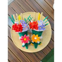 ราคา กรวยไหว้ครู ดอกไม้ไหว้ครูใช้ในวันไหว้ครูของเด็กๆ (28635777506)