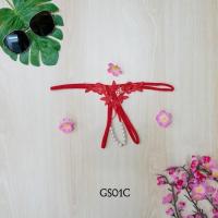 ราคา MERAH ชุดชั้นในสตรี G String Premium Red Womens G String GS01C (42074758785)