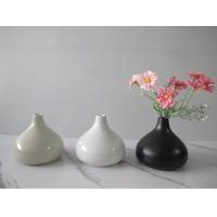 ราคา พร้อมส่ง แจกันเซรามิคทรงชมพู่ เเจกันเซรามิคฐานกลม อ้วนกลมน่ารัก สวยงาม (29405523583)