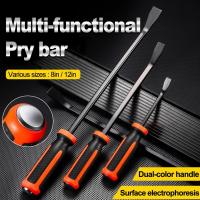 ราคา Multi-Function ยาว Pry Bar 8/12 นิ้วยาง Heavy Duty Crowbar Strike หมวกเล็บ Puller ซ่อมรถยนต์ CV-R (29238864210)