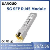 ราคา HORACO 5G SFP โมดูล 2.5GbE โมดูลทองแดง SFP ออปติคัลพอร์ต RJ45 พอร์ตอีเธอร์เน็ต Gigabit 1000M Transceiver โมดูล (43924945360)