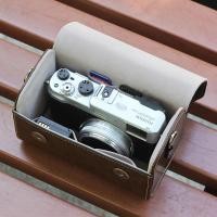 ราคา กระเป๋ากล้องหนังสําหรับ Nikon J1 สําหรับ Leica D-LUX กล้องเกราะป้องกันสําหรับ Canon G5X กระเป๋าสะพายไหล่เดียวสําหรับ Fuji X100VI (41223797517)